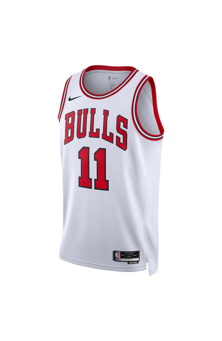 Nike Unisex Nike DeMar DeRozan White Chicago Bulls Swingman Jersey - Association Edition, Alternate, color,