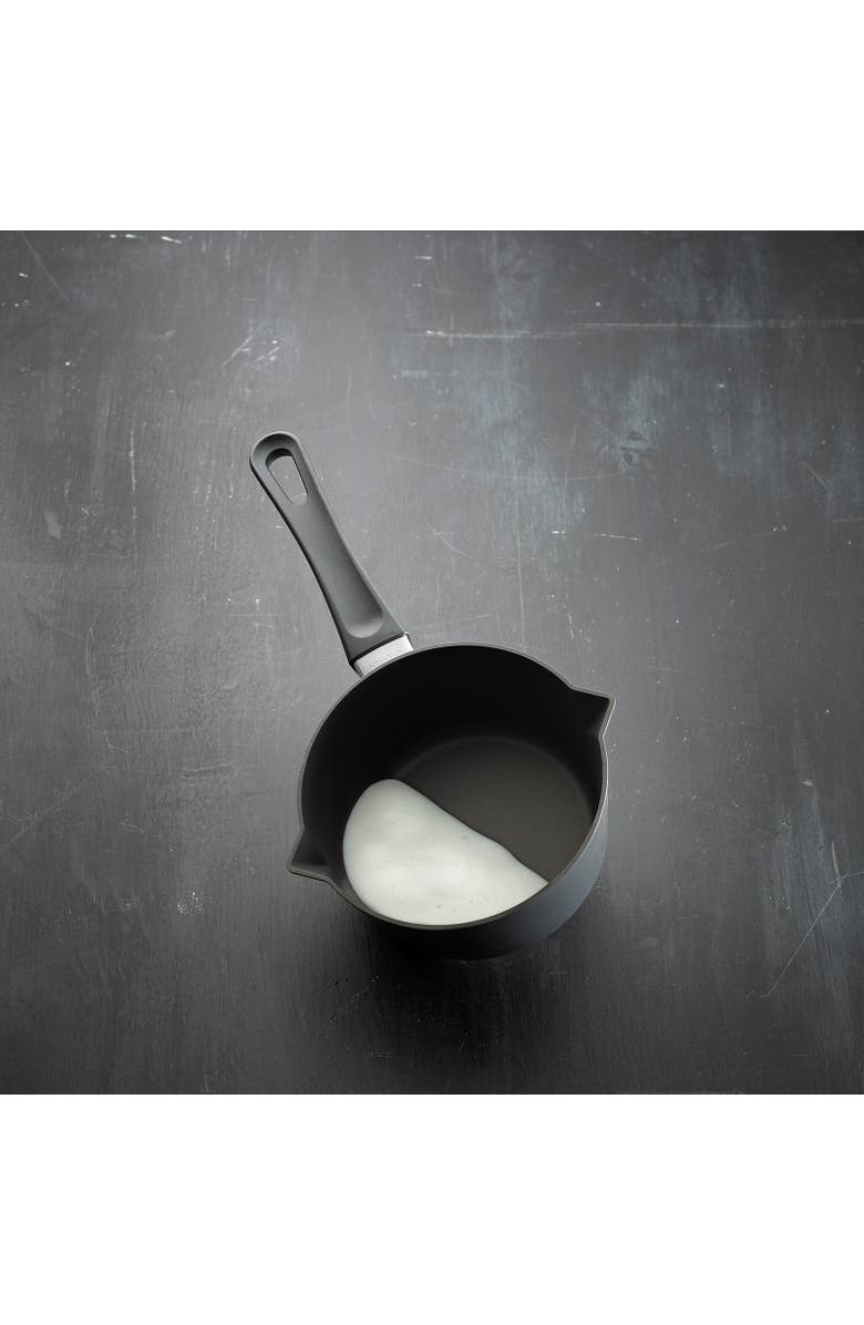 Scanpan Classic 2 Quart Covered Saucepan, Alternate, color, Black