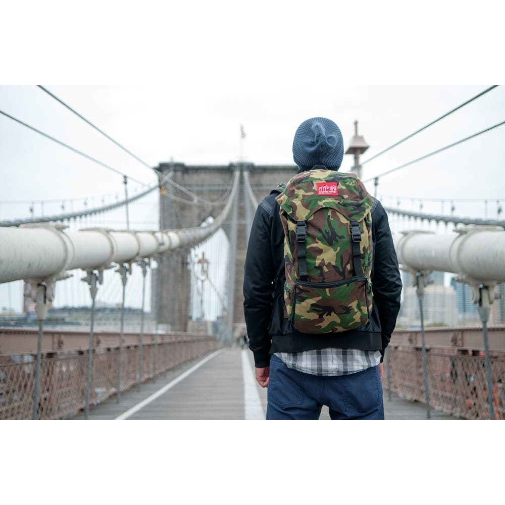 Manhattan Portage Hiker Backpack, Alternate, color, Camouflage