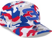 New Era Men's New Era White Austin Dillon Patriotic Camo 9SEVENTY Stretch-Snap Hat