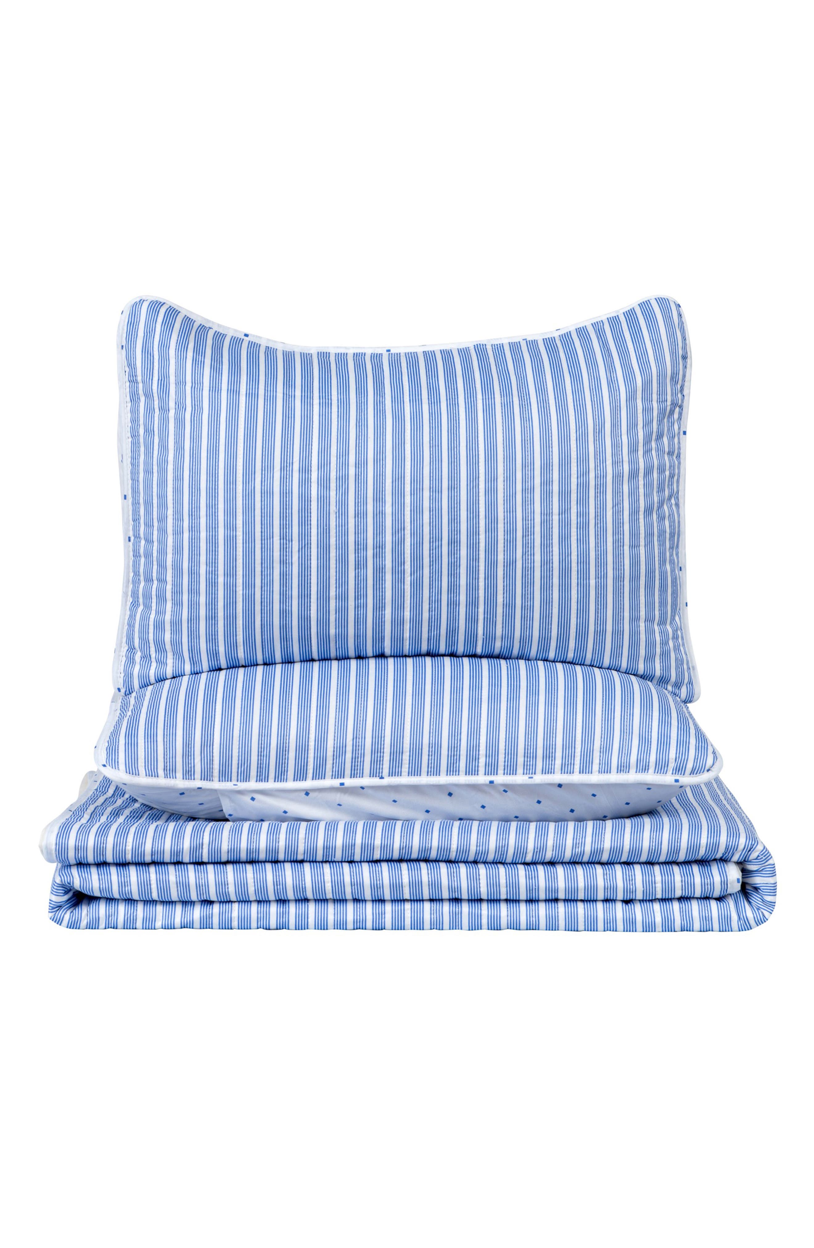 Woven & Weft Stripe Quilt & Sham Set