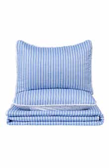 Woven & Weft Stripe Quilt & Sham Set