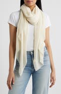 Treasure & Bond Lighweight Sequin Fringe Scarf