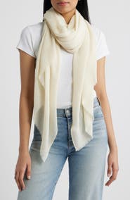 Treasure & Bond Lighweight Sequin Fringe Scarf