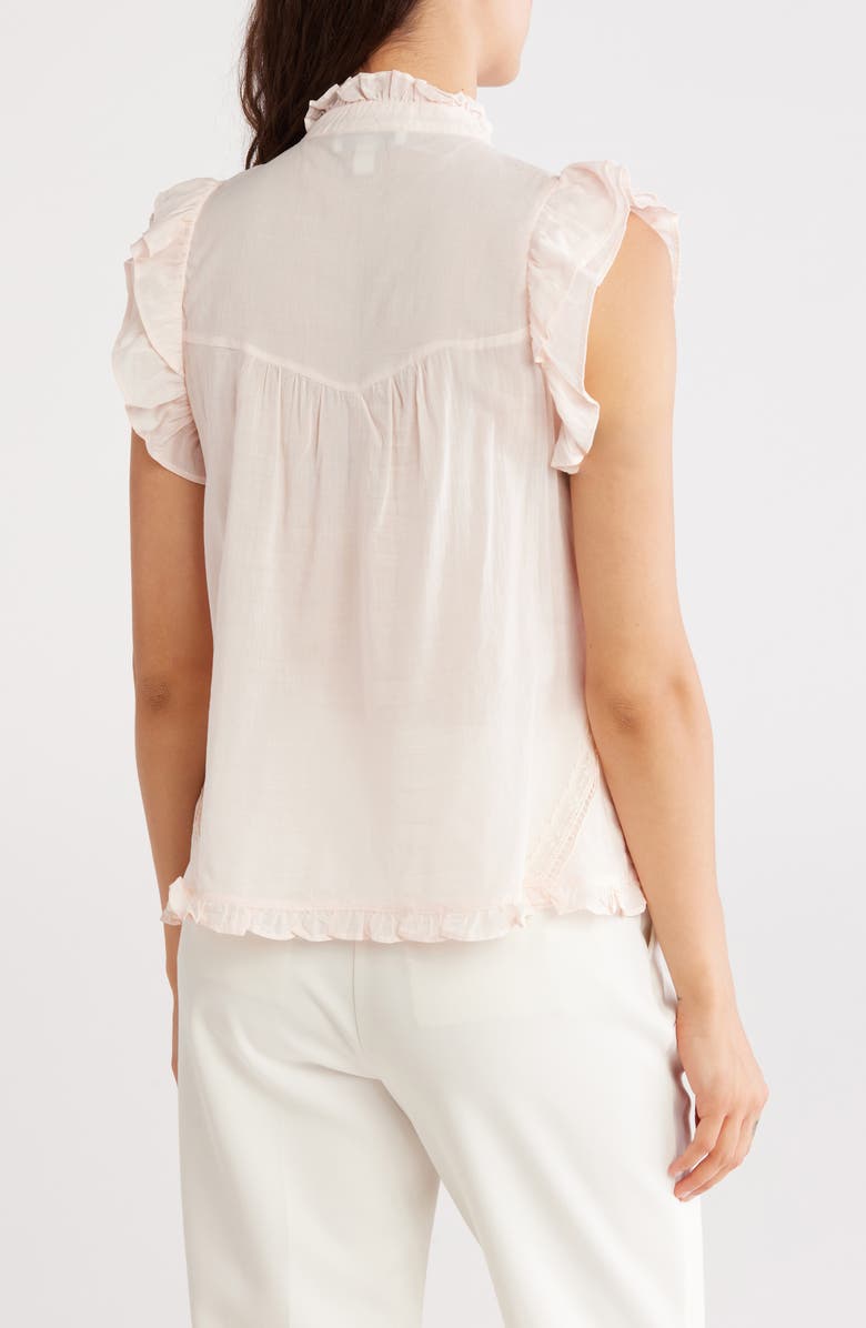 JASON WU Ruffle Sleeveless Top, Alternate, color, Pink