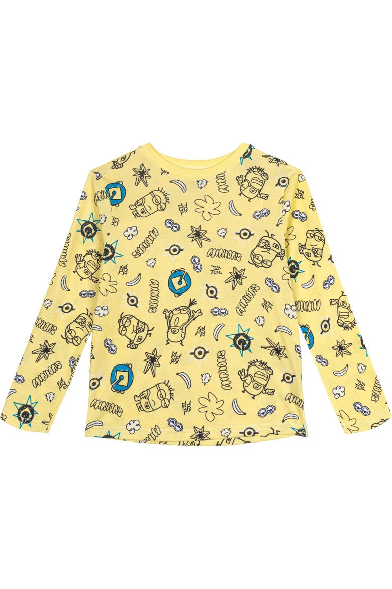 2-Pack Long Sleeve T-Shirts, Alternate, color, Royal Blue and Yellow