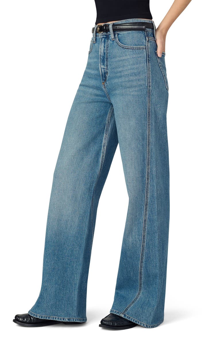 Joe's The Mia High Waist Twisted Wide Leg Jeans, Alternate, color, Wonderous