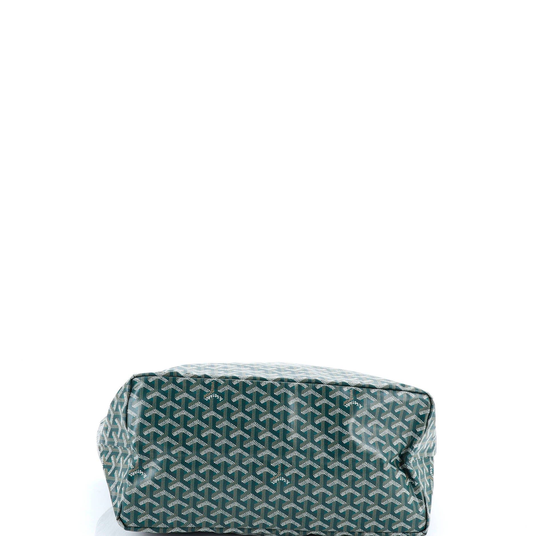 Pre-Owned Goyard Saint Louis Tote Coated Canvas GM, Alternate, color, Green