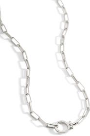 Mint & Lily Mint Paperclip Necklace