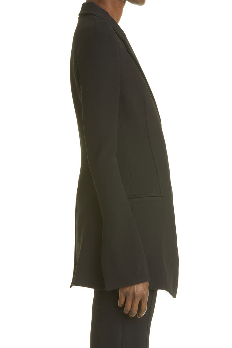 Button Blazer, Alternate, color, 001 BLACK
