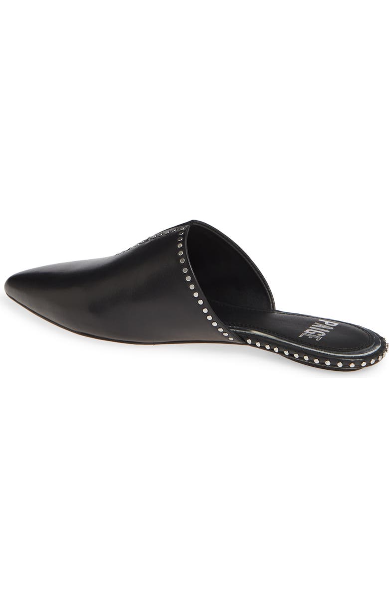 PAIGE Alia Studded Pointed Toe Mule, Alternate, color,