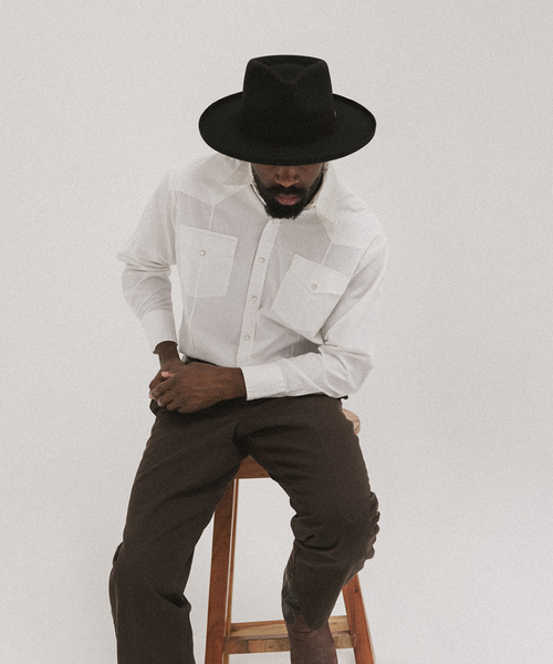 Two Roads Hat Co. Echo Park Fedora Hat In Black