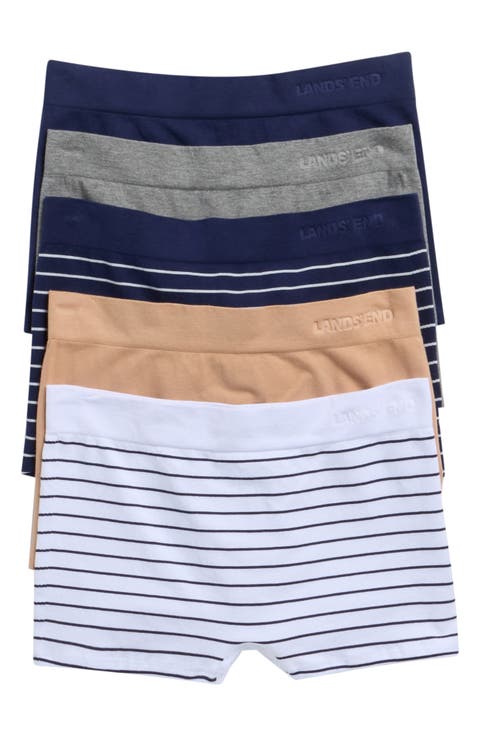 3-Pack Cotton Comfort Seamless Boyshorts