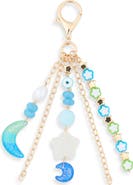 Leith Moon Bead Bag Charm
