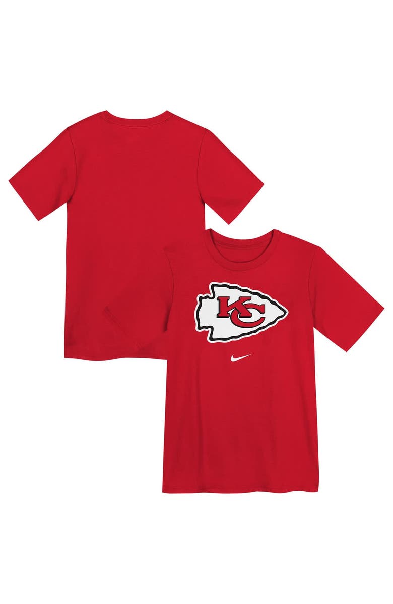 Nike Preschool Nike Red Kansas City Chiefs Primary Logo Legend Performance T-Shirt, Main, color, Red
