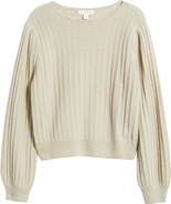 Treasure & Bond Alpaca & Wool Blend Rib Sweater