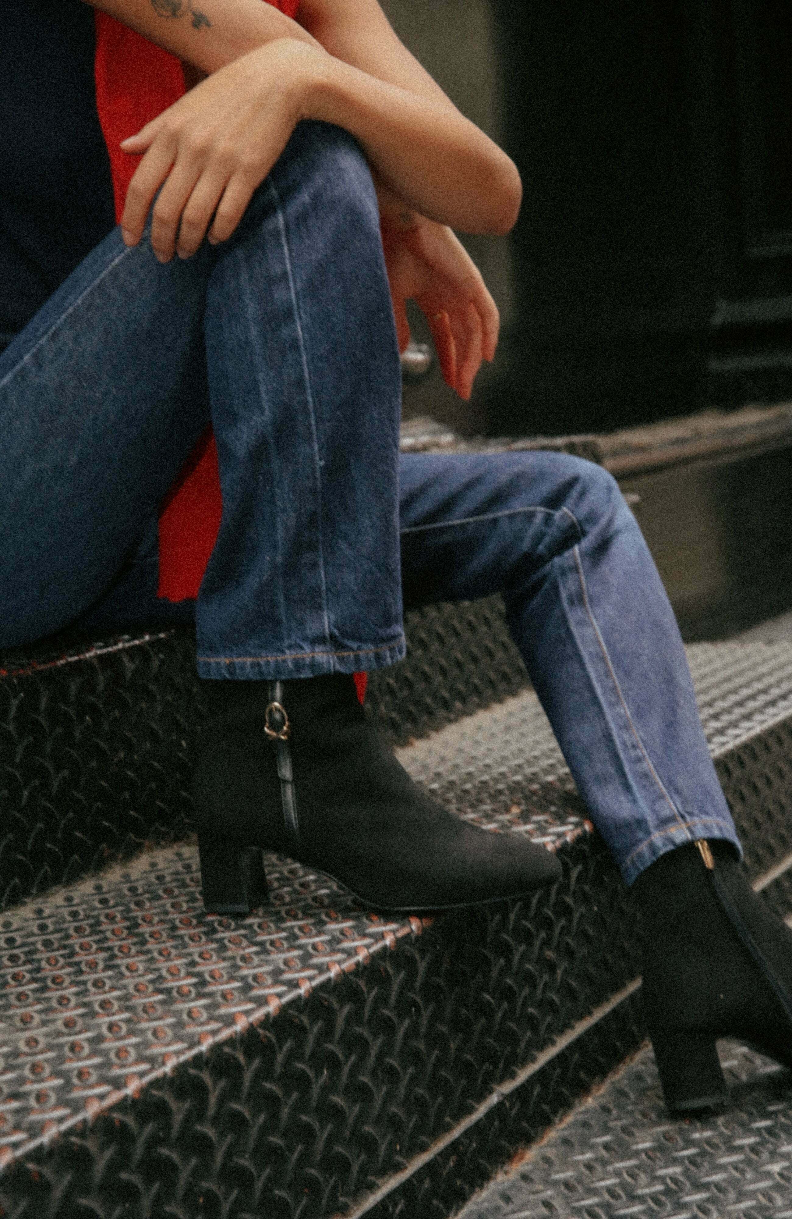 The Bowery Boot, Alternate, color, Black