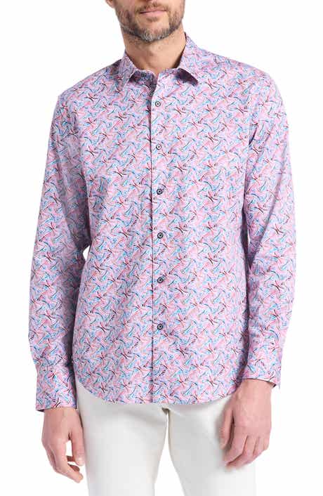 Robert Graham Brucknell Cotton Button-Up Shirt