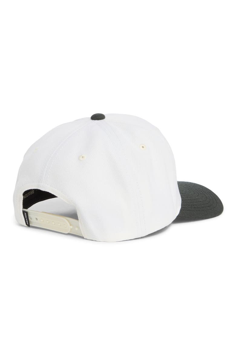 Crest x MP Snapback Baseball Cap, Alternate, color, BLACK/ OFF WHITE