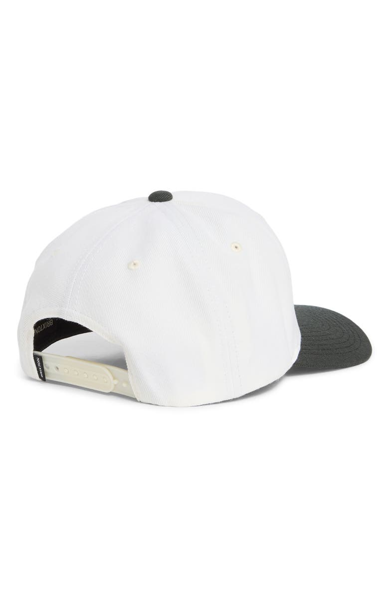 Brixton Crest x MP Snapback Baseball Cap, Alternate, color, Black/ Off White
