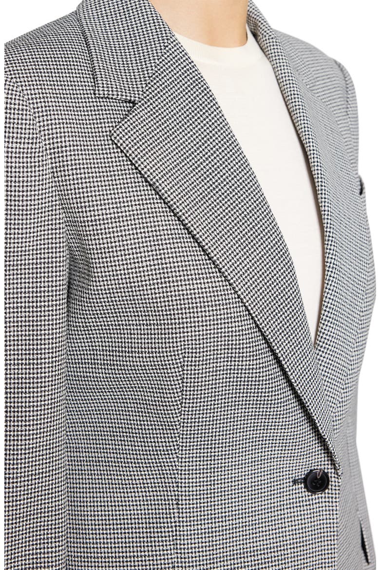 Lynnia Houndstooth Blazer, Alternate, color, BLACK MULTI