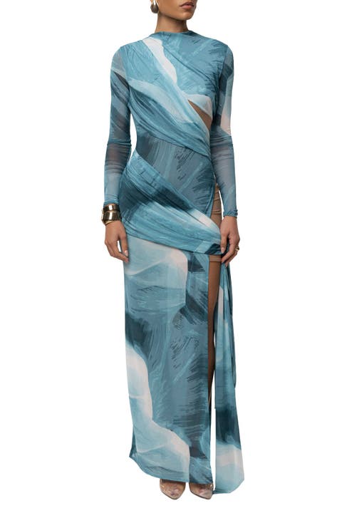 Heatwave Mesh Maxi Dress