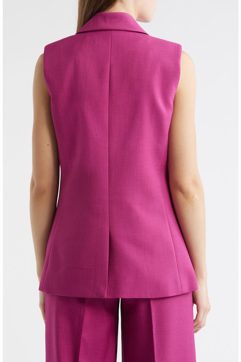 Longline Vest, Alternate, color, WILD BERRY