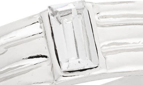 Nordstrom Rack Assorted Set Of 3 Rings In Silver