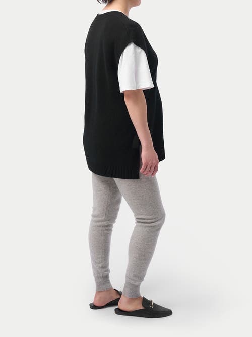 Gobi Mongolian Cashmere V-neck Cashmere Maternity Top