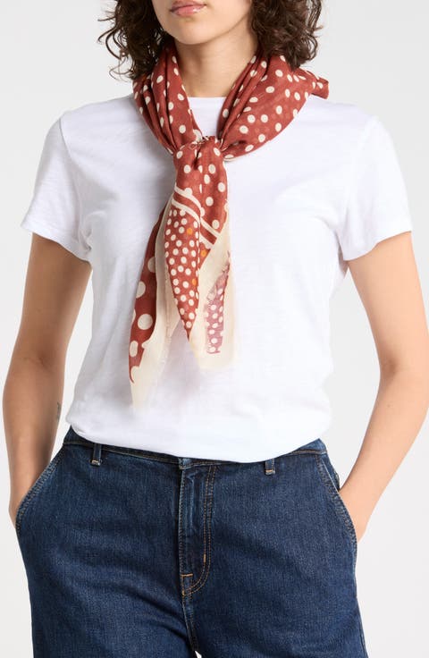 Polka Dot Scarf