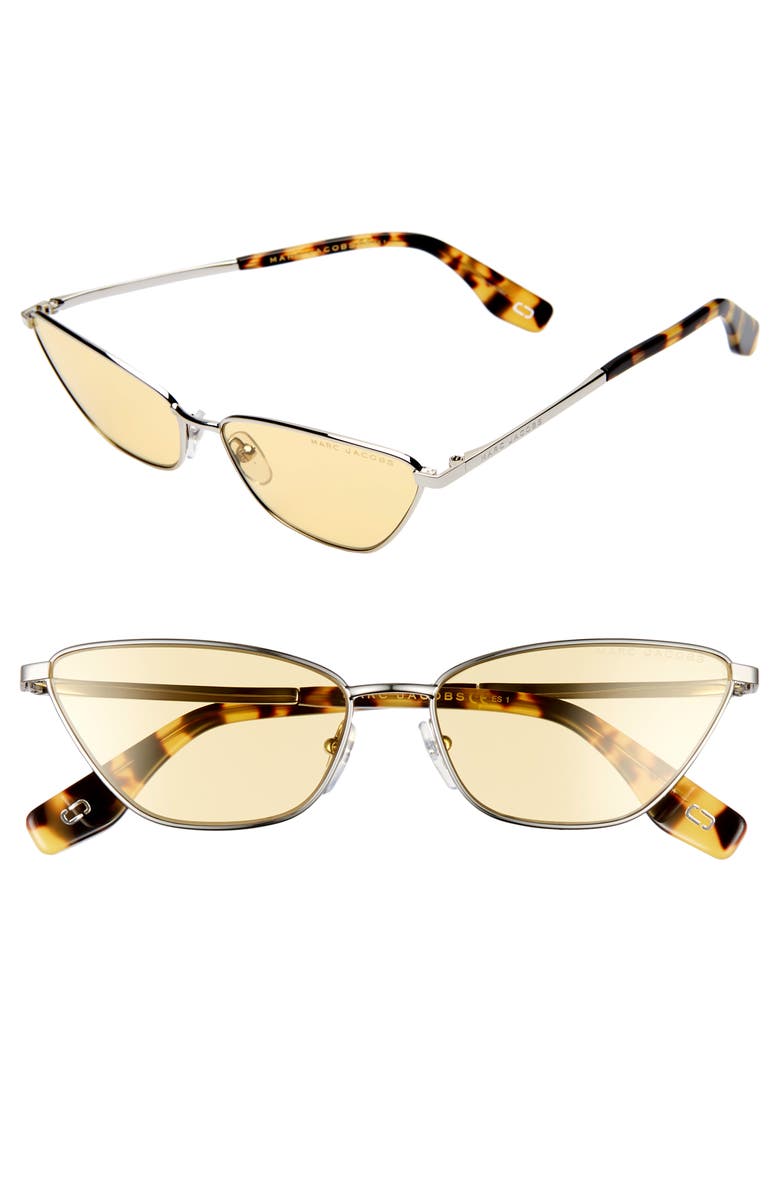 The Marc Jacobs 57mm Cat Eye Sunglasses, Main, color, 