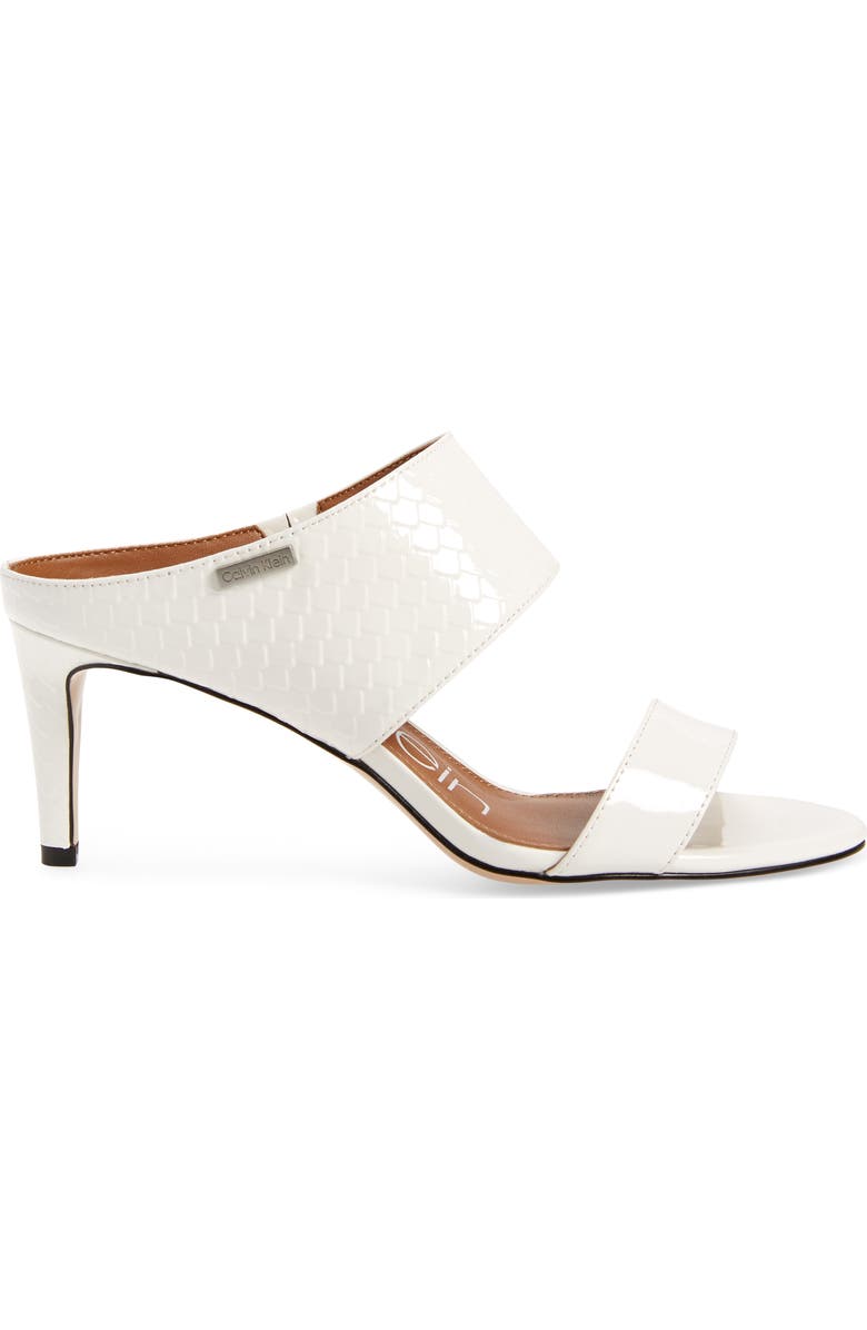 Calvin Klein
Cecily
Sandal, Alternate, color, White Patent Leather