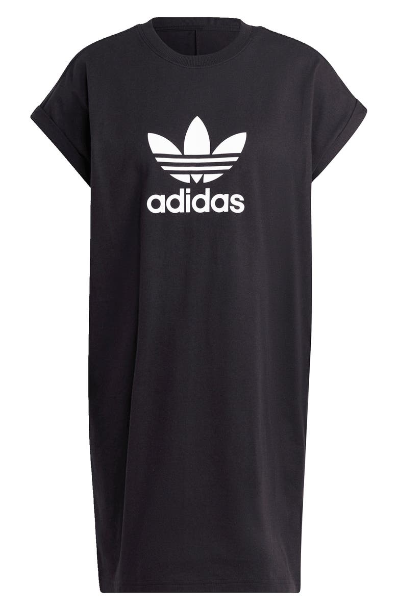 adidas Originals Cotton T-Shirt Dress, Alternate, color, 