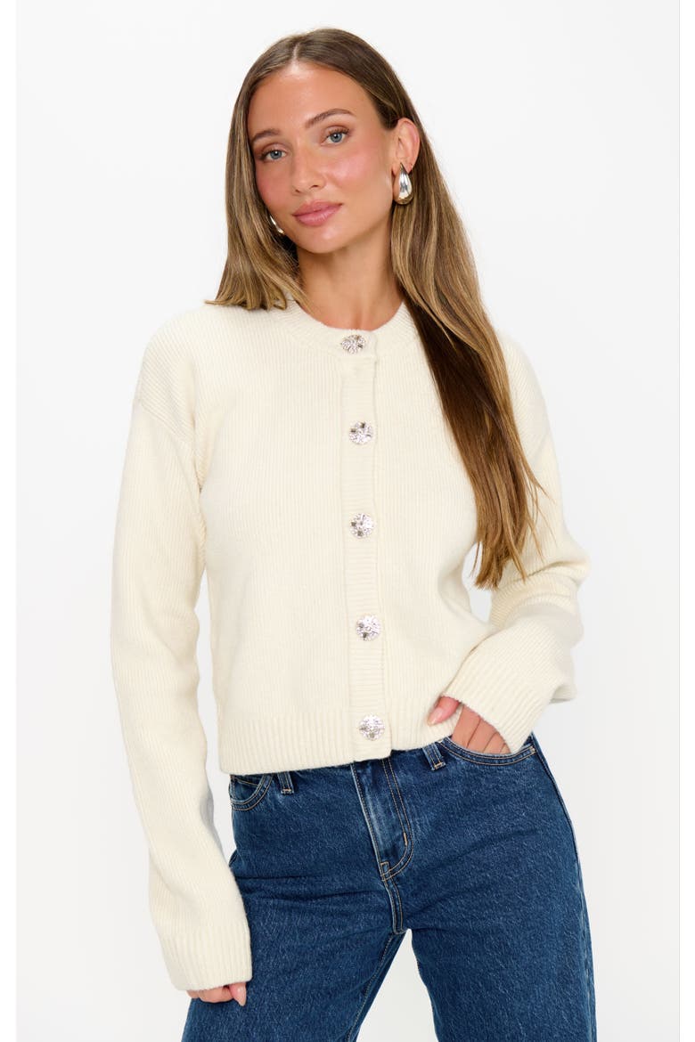 Maggie Cardigan, Alternate, color, Marzipan Knit