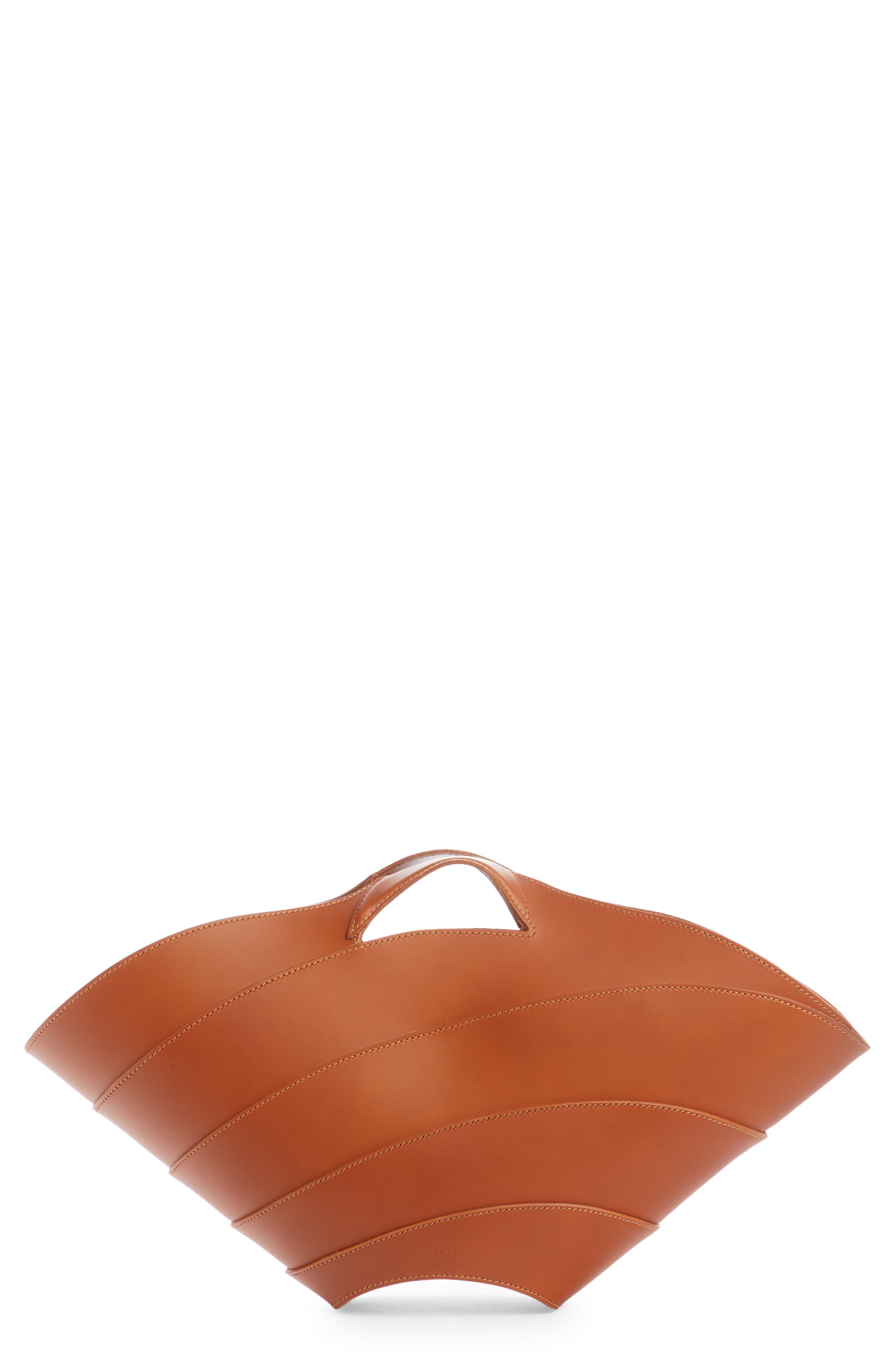 Alaïa Medium Khaima Leather Tote, Main, color, 