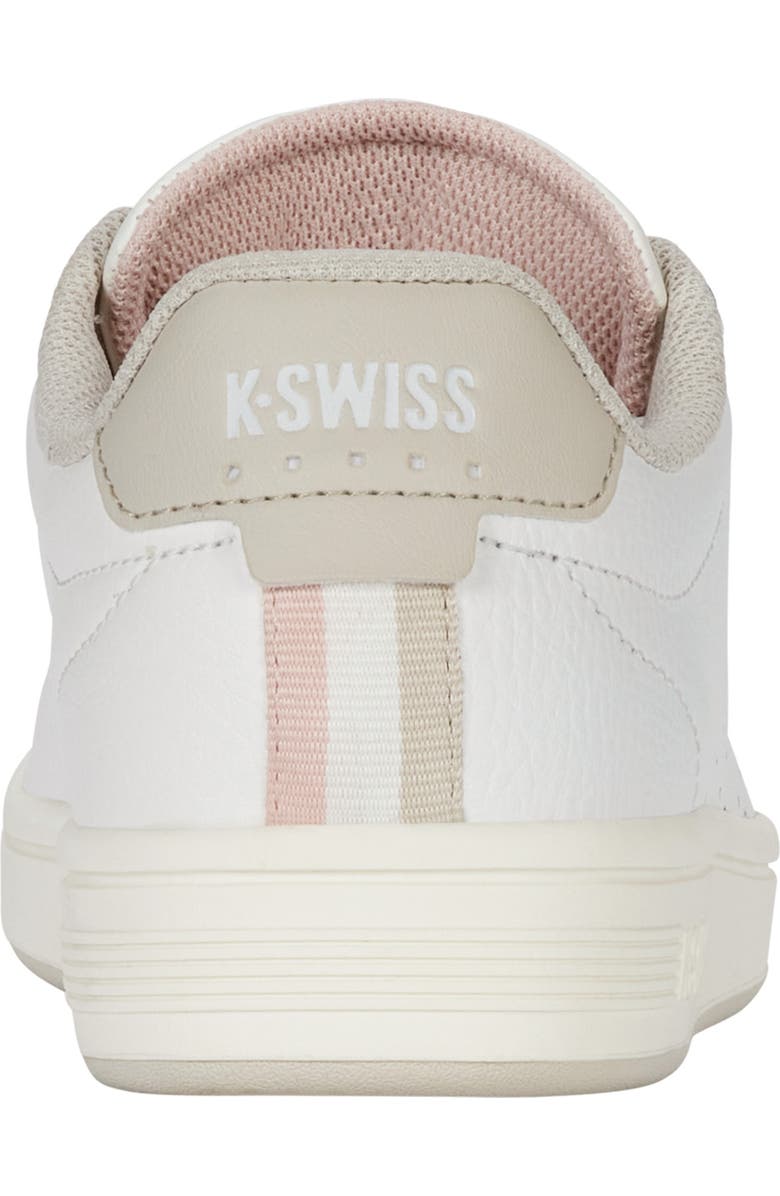 K-Swiss Court Base II Sneaker, Alternate, color, Cloud/Oatmeal/Rose