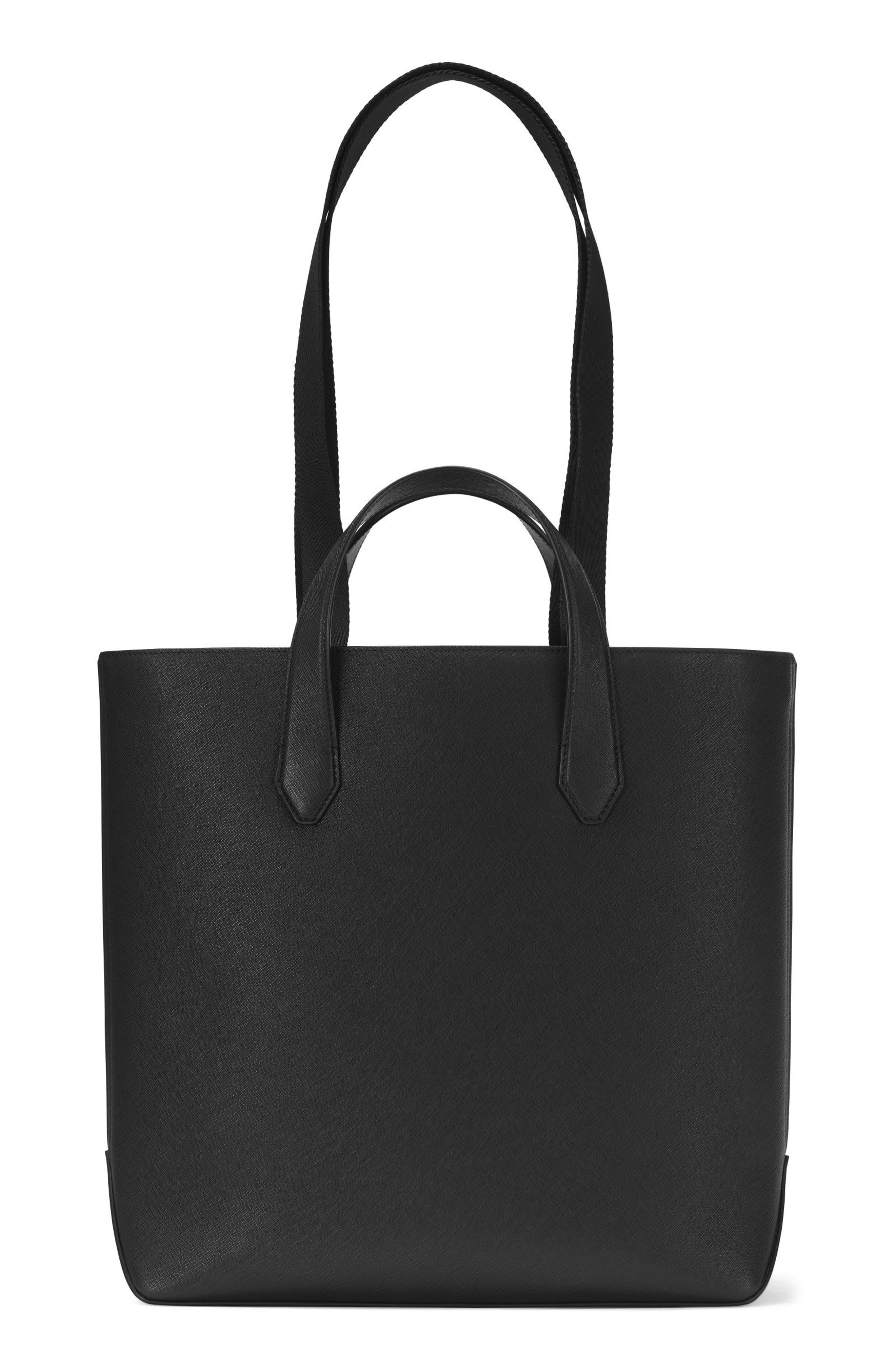 Montblanc Sartorial Vertical Leather Tote, Alternate, color, 