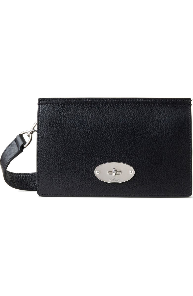 Mulberry East/West Antony Leather Crossbody Bag, Main, color, Black