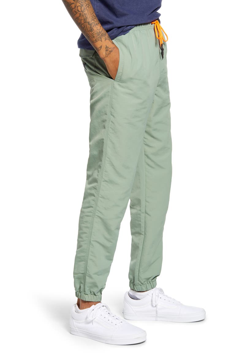 Full Court Nylon Jogger Pants, Alternate, color, SAGE