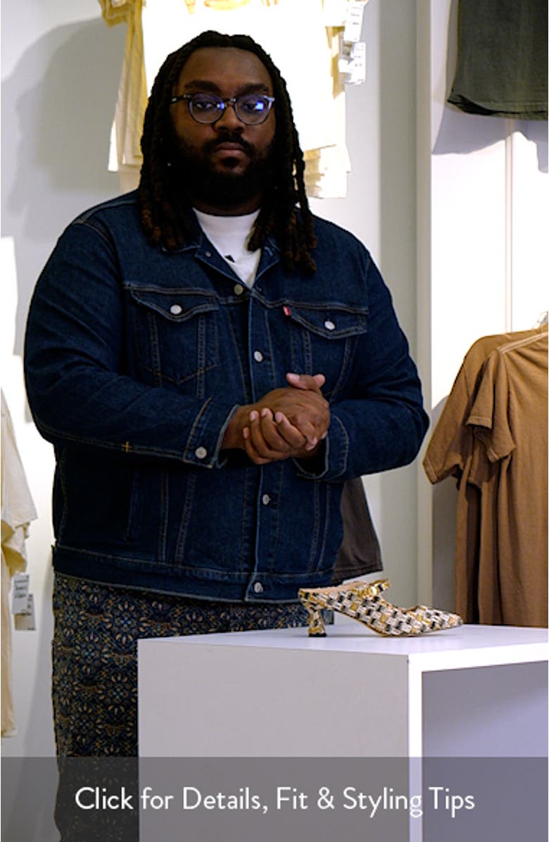 Avel Mary Jane Pointed Toe Mule, sales video thumbnail