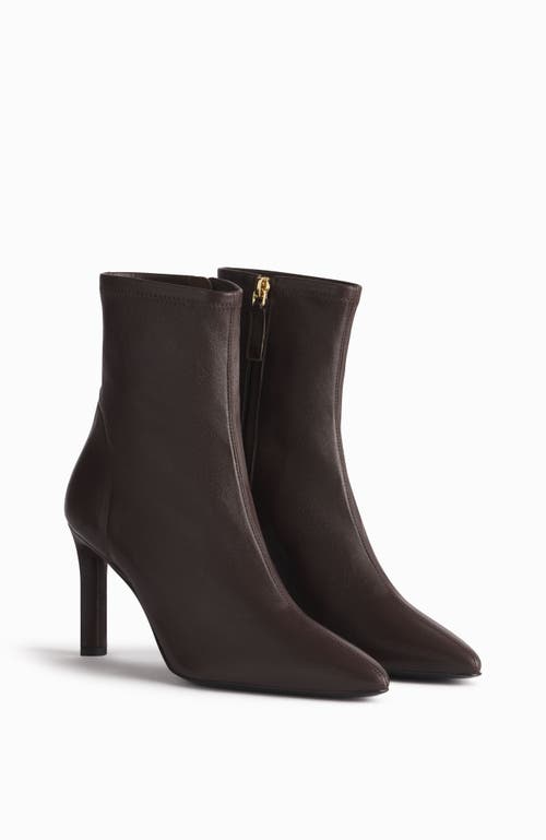 Co Ankle Heel Boot In Brown
