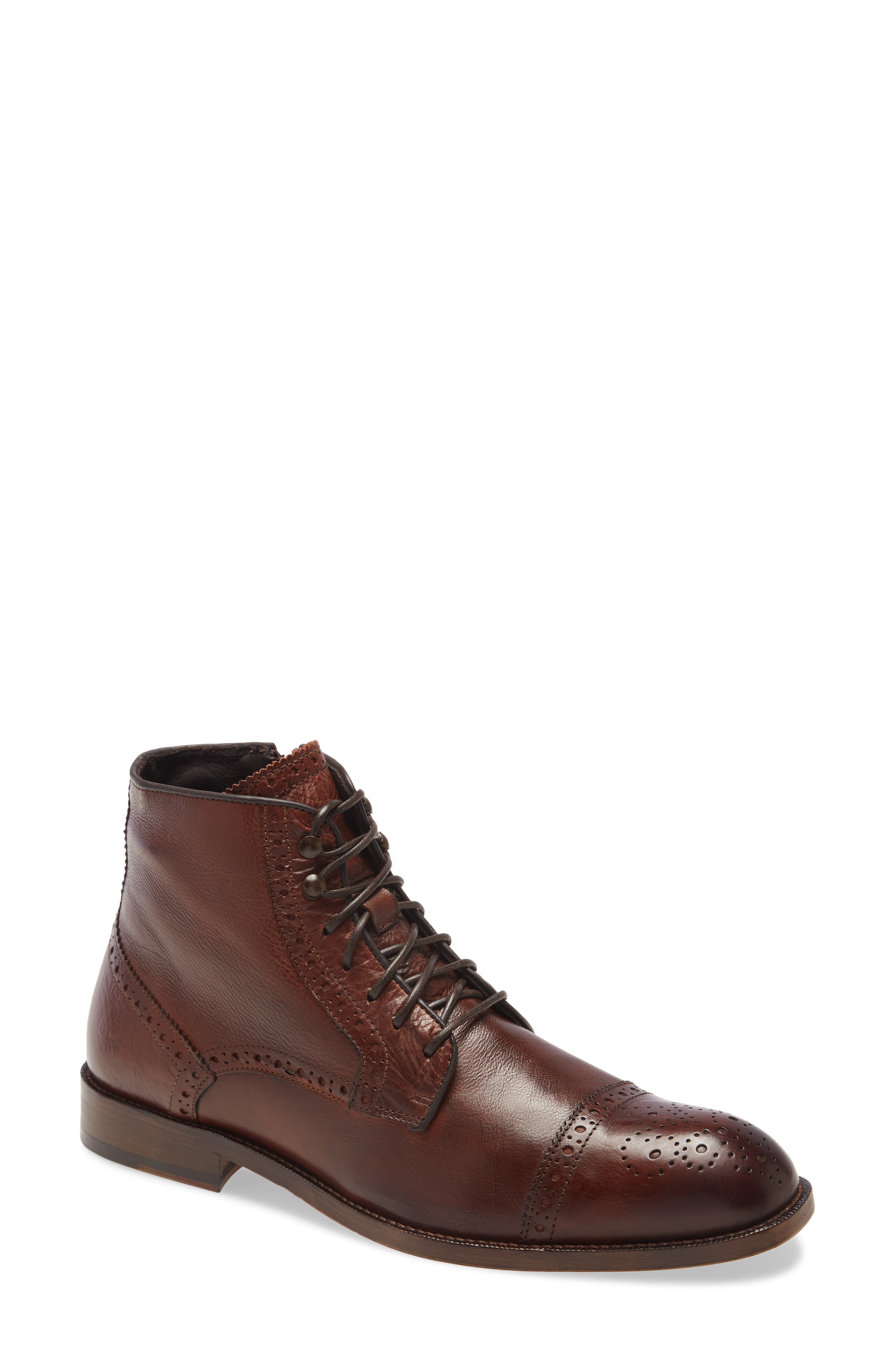 JOHNSTON & MURPHY COLLECTION Johnston & Murphy Donahue Cap Toe Boot, Main, color, 
