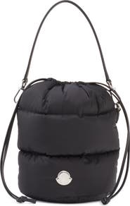 Moncler Caradoc Quilted Puffer Bucket Bag