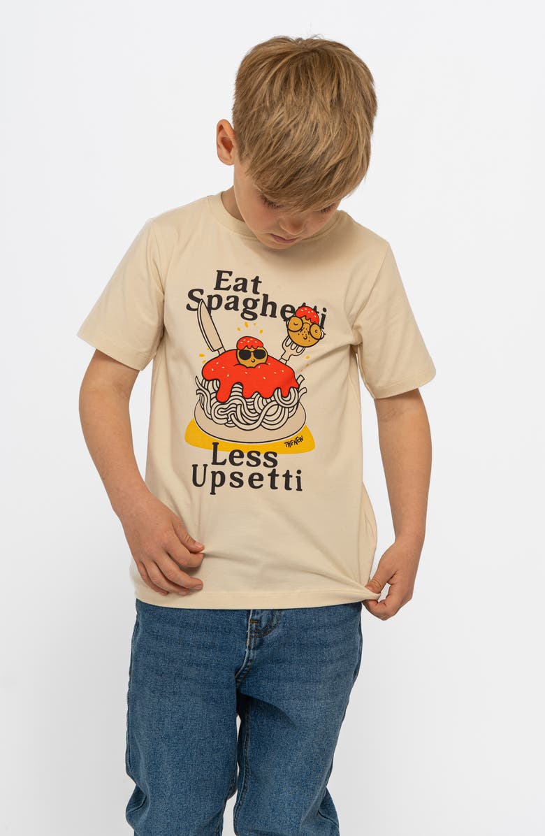 THE NEW Kids' Nedrick Eat Spaghetti Graphic T-Shirt, Alternate, color, 