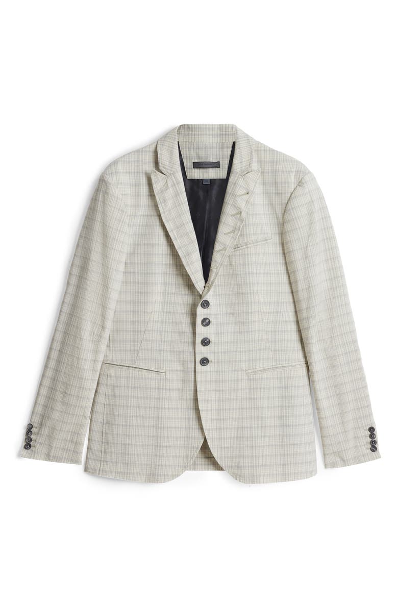 John Varvatos Slim Fit Linen Blend Jacket, Alternate, color, 