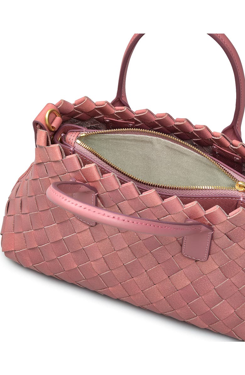 Radley The Goswell Small Ziptop Satchel Bag, Alternate, color, Pink