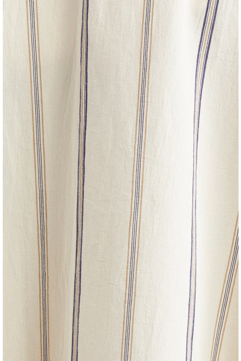 Stripe Asymmetric Wrap Skirt, Alternate, color, BEIGE STRIPE