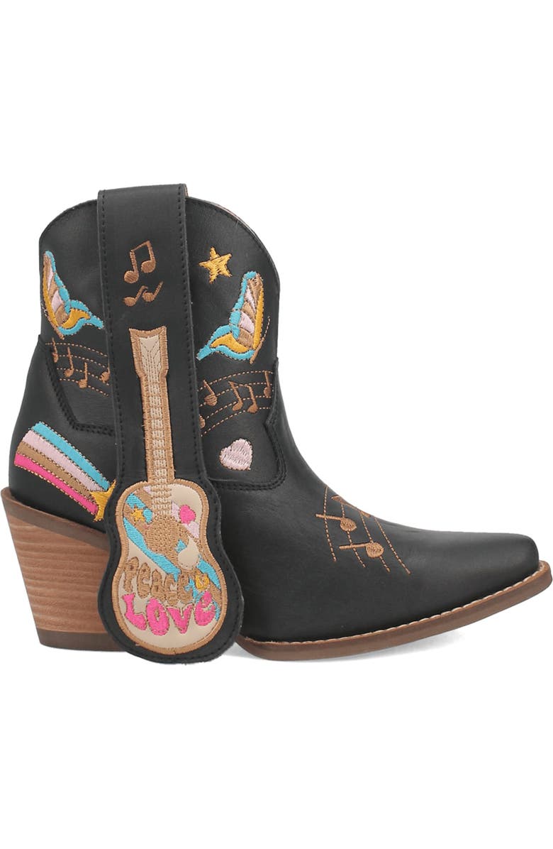 Dingo Melody Embroidered Western Boot, Alternate, color,