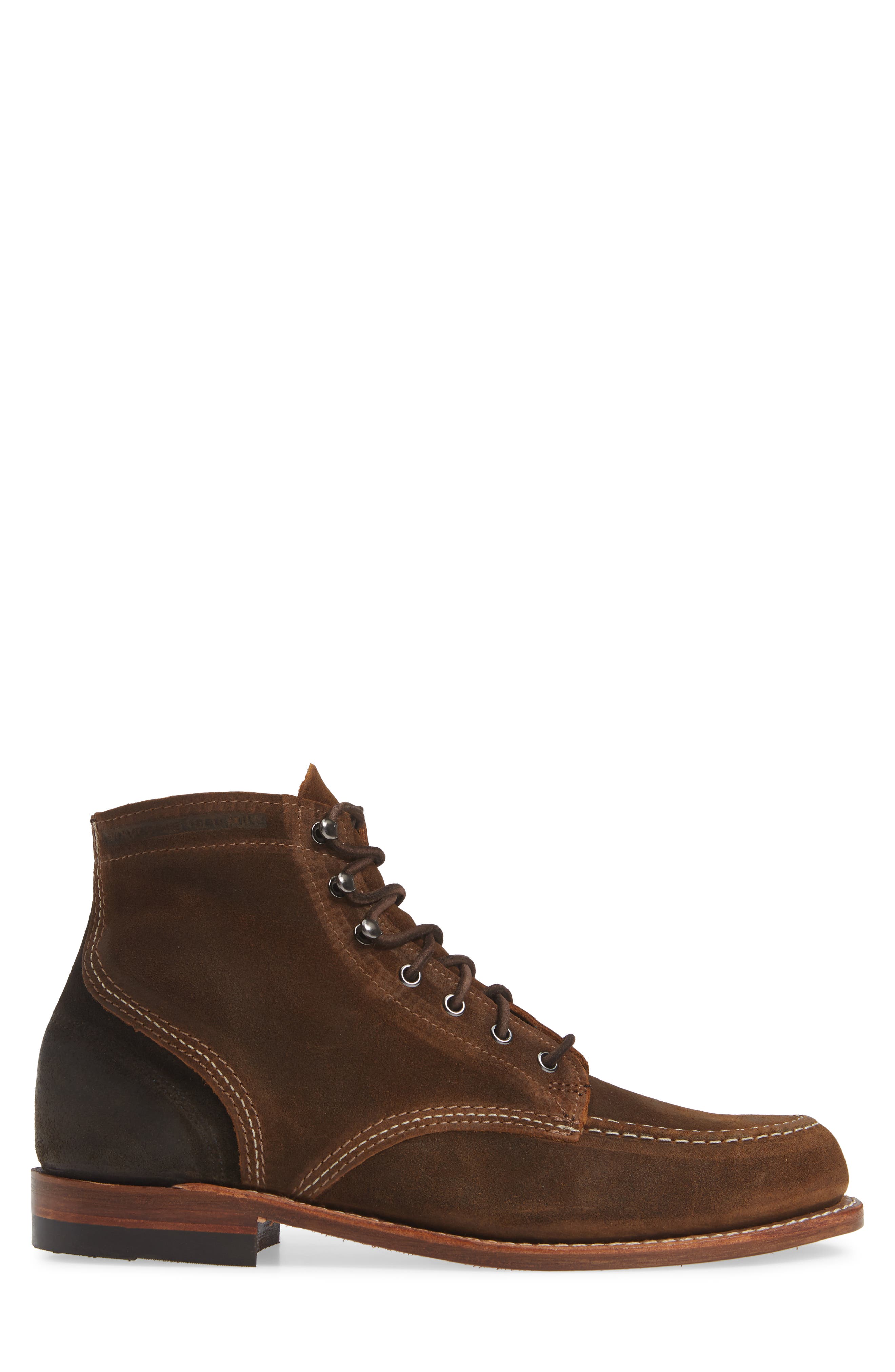 Wolverine 1000 Mile 1940 Apron Toe Boot, Alternate, color, 