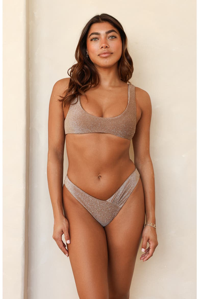 Angel Cheeky Bikini Bottom, Main, color, Cacao